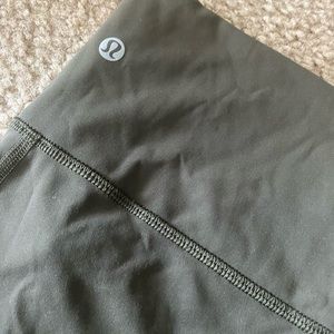 olive green full length lulu lemon leggings